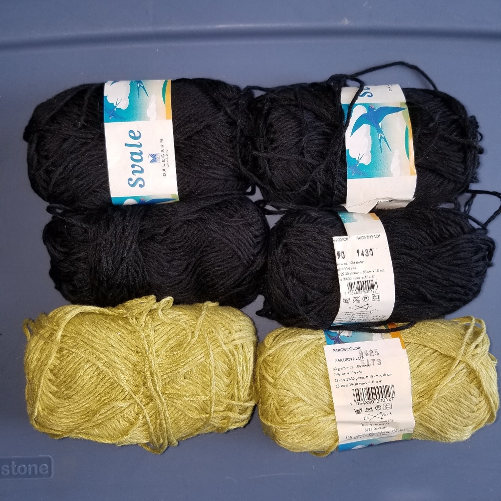 Lot of Svale yarn by Dalegarn, now discontinued